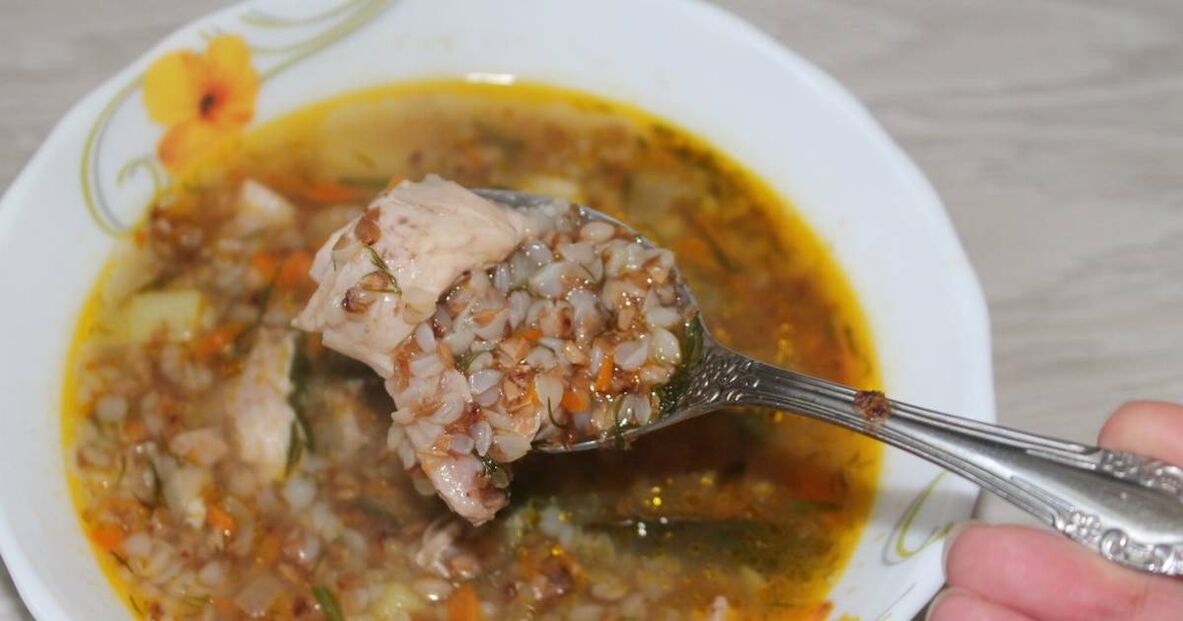 супа от елда за отслабване